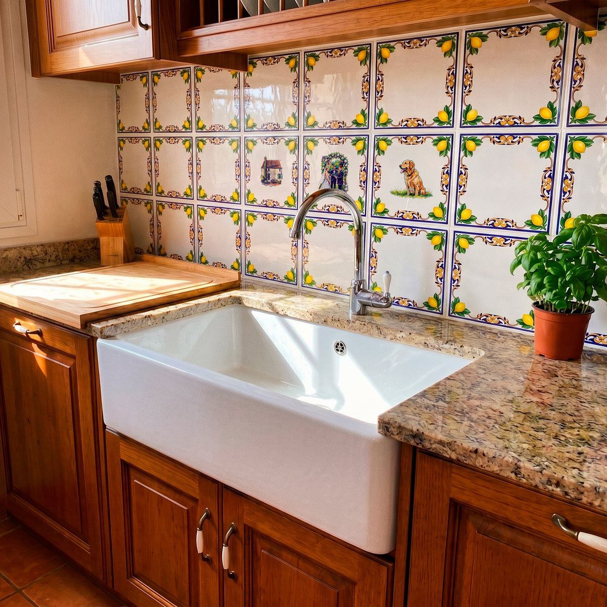 Pattern-Only Maiolica Tile · Save 35%