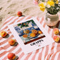 Grappa – Italian Spirit Drink, Cocktail Lounge Wall Art, unframed on coastal sand