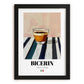 Bicerin – Italian Coffee, Book Café Poster, in sleek black frame