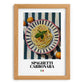 Spaghetti Carbonara – Italian Pasta, Trattoria Wall Decor, set in oak frame