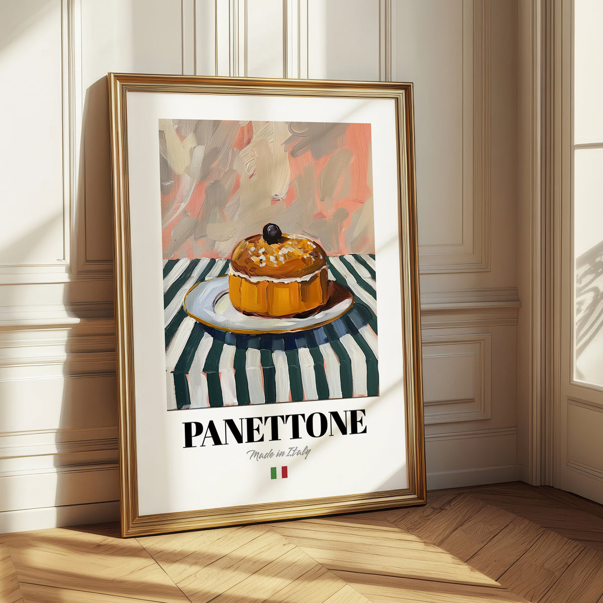 Panettone – Italian Bread Dish, Restaurant Art
