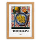 Tortellini – Italian Pasta, Ristorante Wall Art, set in oak frame