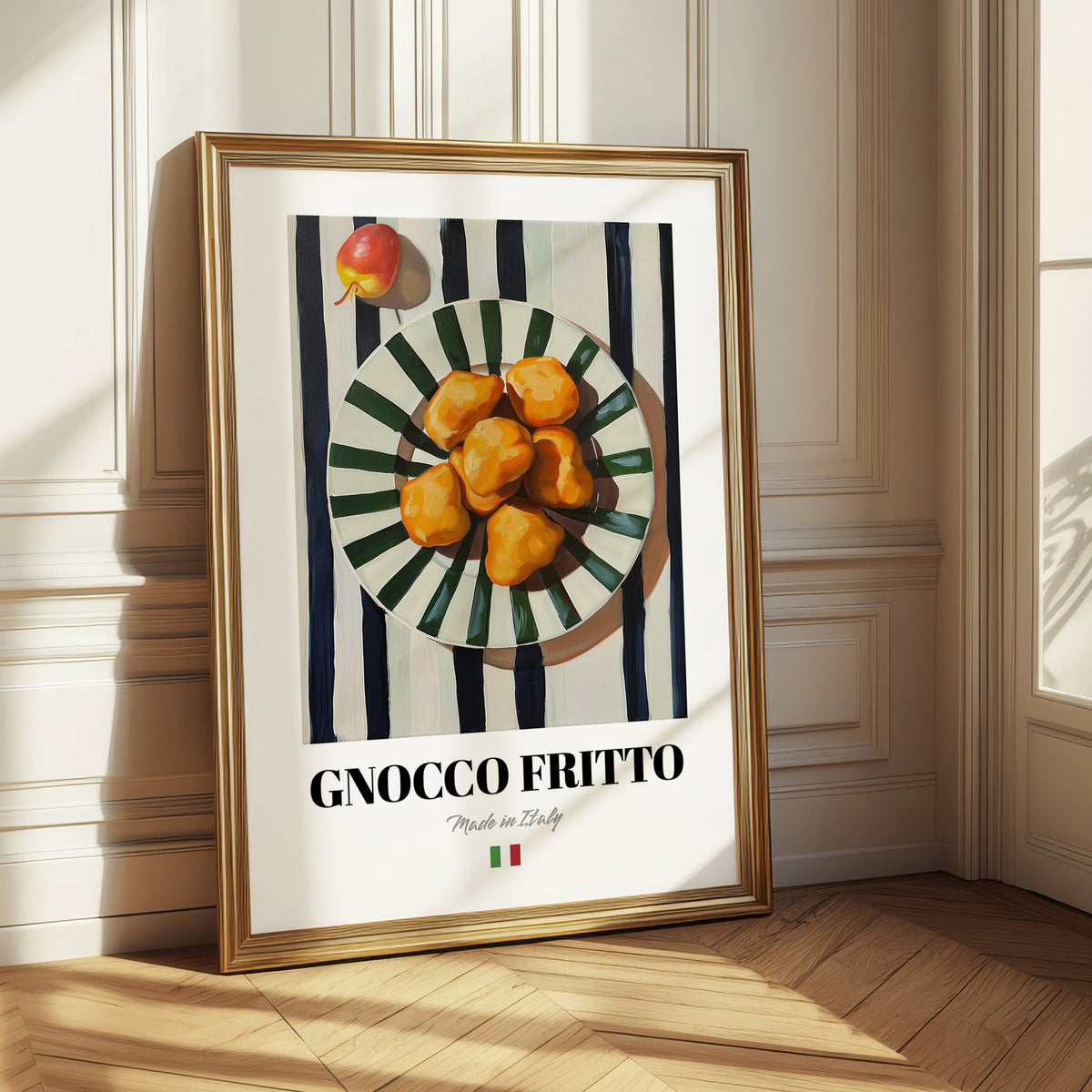 Gnocco fritto – Italian Snack Dish, Tavern Illustration