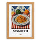 Spaghetti – Italian Pasta, Osteria Wall Decor, set in oak frame
