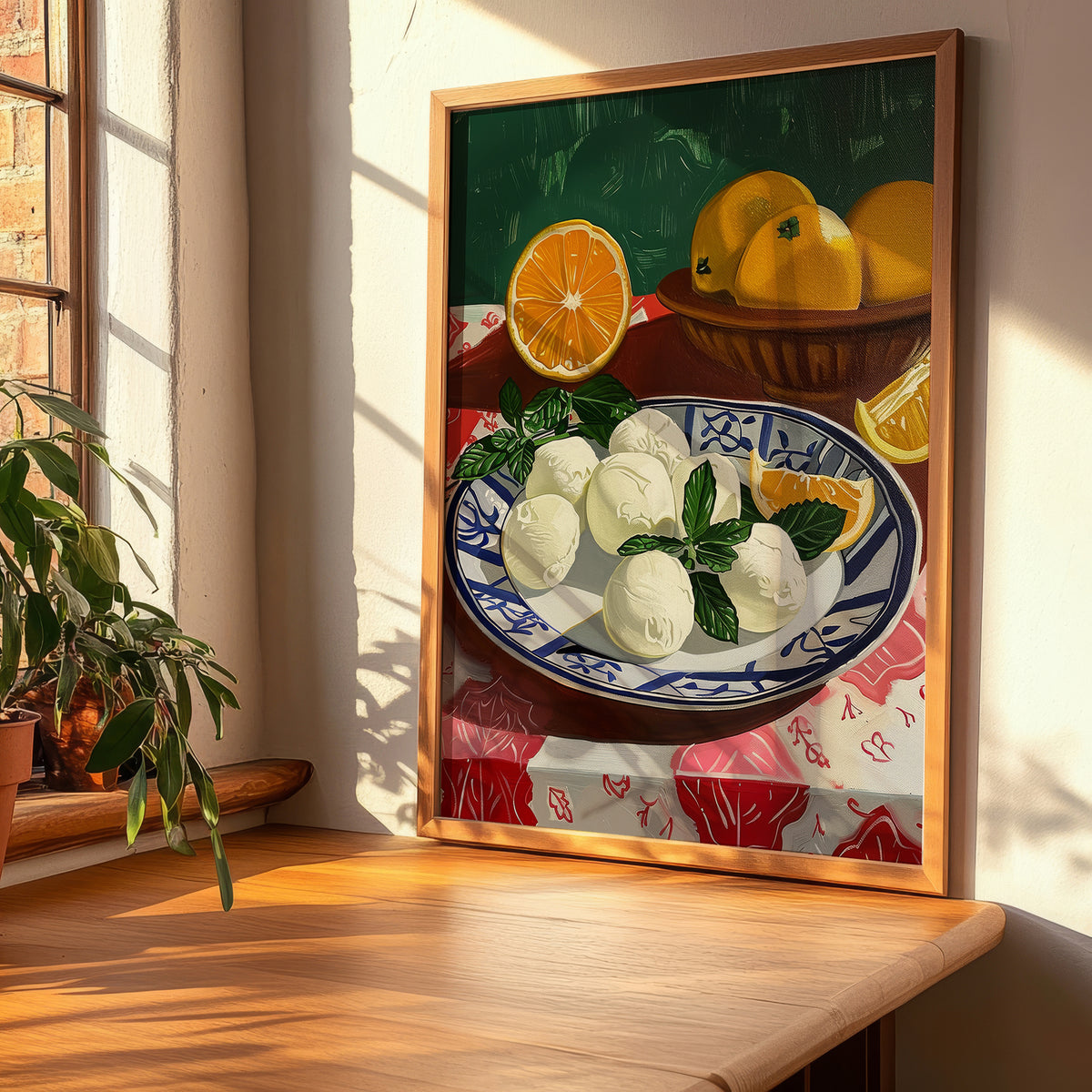 Bocconcini – Italian Cheese Dish, Restaurant Wall Art, clean layout with no caption