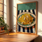 Spaghetti aglio e olio – Italian Pasta, Ristorante Print, clean layout with no caption