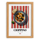 Cioppino – Italian Soup Dish, Fine Dining Restaurant Still Life, set in oak frame