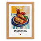 Peking Duck – Oil Painting, Chinese Food Wall Decor, set in oak frame