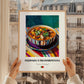 Feijoada à Transmontana – Art, Portuguese Food Illustration, styled in a charming Paris street view