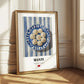 Mantı – on Striped Tablecloth, Turkish Pasta Painting 