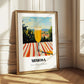 Mimosa – French Seaside Scene, French Cocktail Art