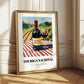 Touriga Nacional – Portuguese Hilltop Table Scene, Portuguese Wine Wall Decor