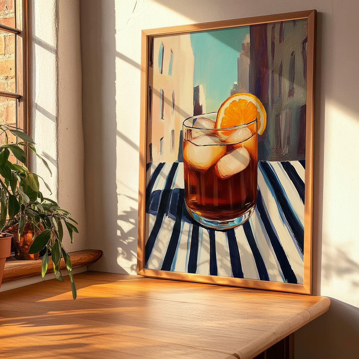 Sweet Tea – American Café on the Corner, American Beverage Wall Decor, clean layout with no caption