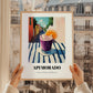 Api Morado – Bolivian Outdoor Café Scene, Bolivian Beverage Still Life, styled in a charming Paris street view