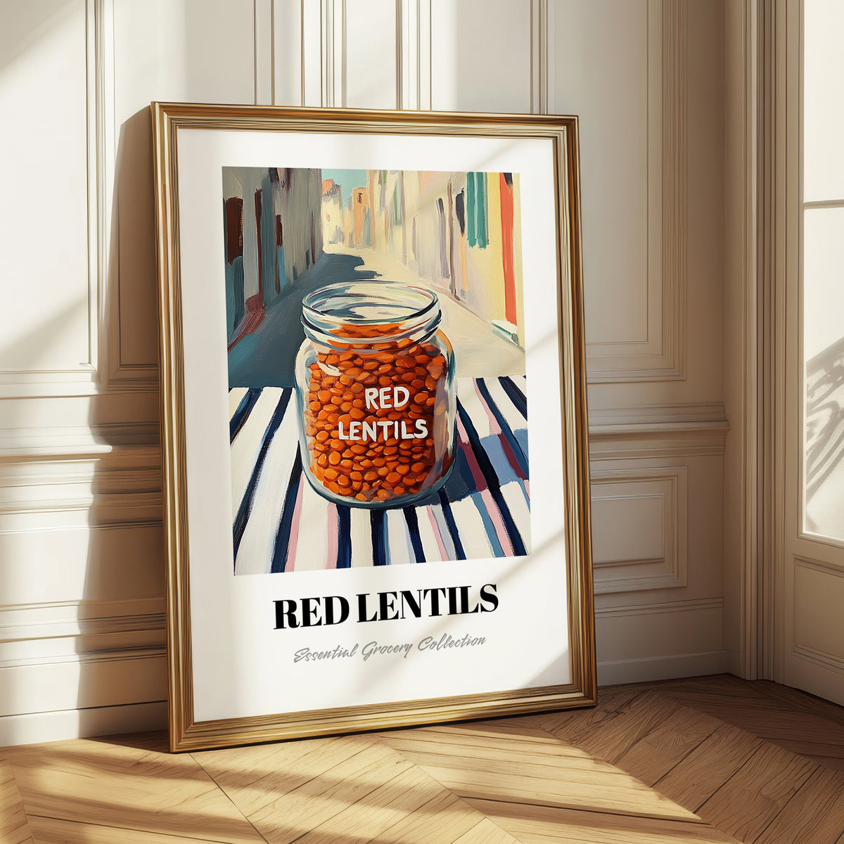 Red Lentils – Italian Café on the Corner, Larder Still Life