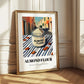 Almond Flour – Italian Urban Café Scene, Dough Wall Art
