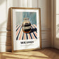 Molasses – on Striped Tablecloth, Sweetener Poster