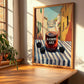 Blackberry Juice – Italian Urban Café Scene, Lemonade Print, clean layout with no caption