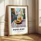 Papaya Juice – Italian Urban Café Scene, Lemonade Wall Art