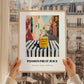 Passion Fruit Juice – Italian Café on the Corner, Lemonade Wall Decor, styled in a charming Paris street view