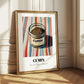 Cumin – on Striped Tablecloth, Spices Painting