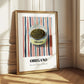 Oregano – on Striped Tablecloth, Spices Wall Decor