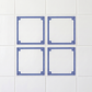 Set of 4 Greek Pattern-Only Tiles · Save 65%