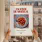 Saucisse de Morteau – French Meat Dish, Fine Dining Restaurant Poster, styled in a charming Paris street view
