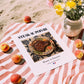 Steak au poivre – French Meat Dish, Tavern Art, unframed on coastal sand