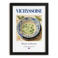 Vichyssoise – French Soup Dish, Restaurant Art, in sleek black frame