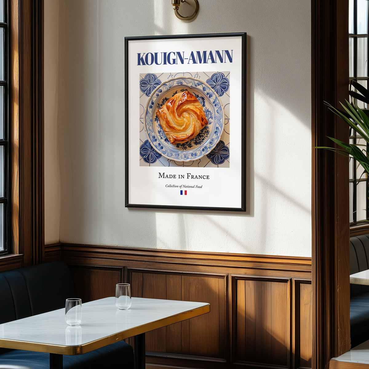 Kouign-amann – French Dessert Dish, Brasserie Still Life, clean layout with no caption