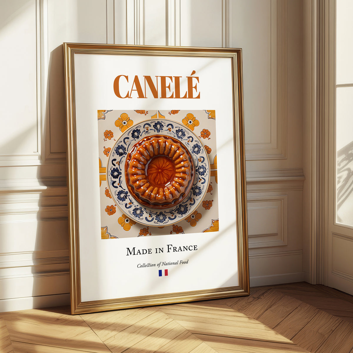 Canelé – French Dessert Dish, Food Bar Print