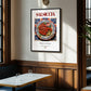 Salsiccia – Italian Meat Dish, Restaurant Print, clean layout with no caption