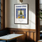 Vermentino – Italian White Wine, Vineyard Terrace Illustration, clean layout with no caption