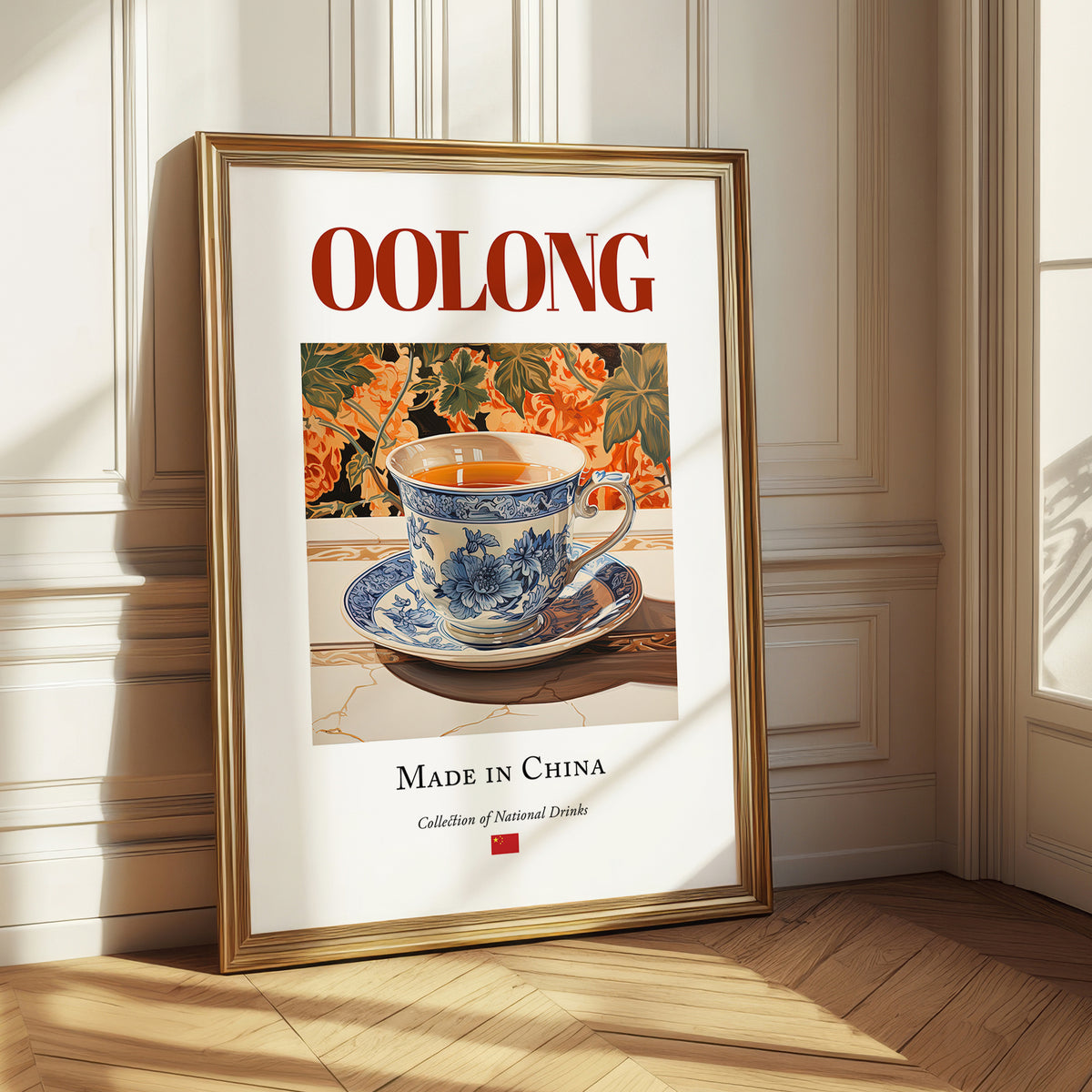 Oolong – Chinese Tea, Tea Lounge Print