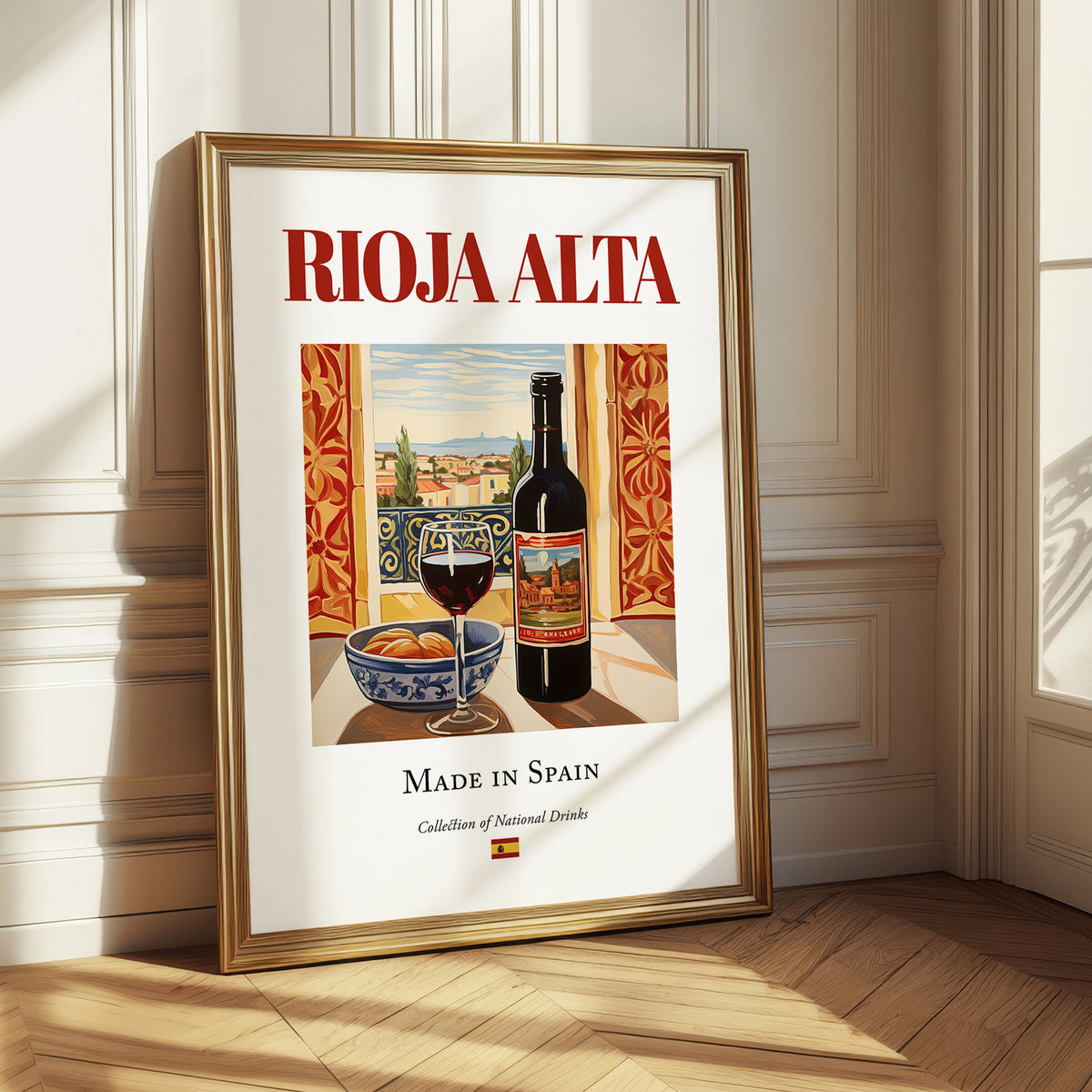 Rioja Alta – Spanish Red Wine, Bodega Poster