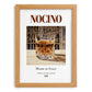 Nocino – Italian Liqueur Drink, Speakeasy Still Life, set in oak frame