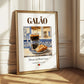 Galão – Portuguese Beverage Drink, Hotel Lobby Poster
