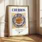 Churros – Spanish Dessert Dish, Farmhouse Kitchen Poster