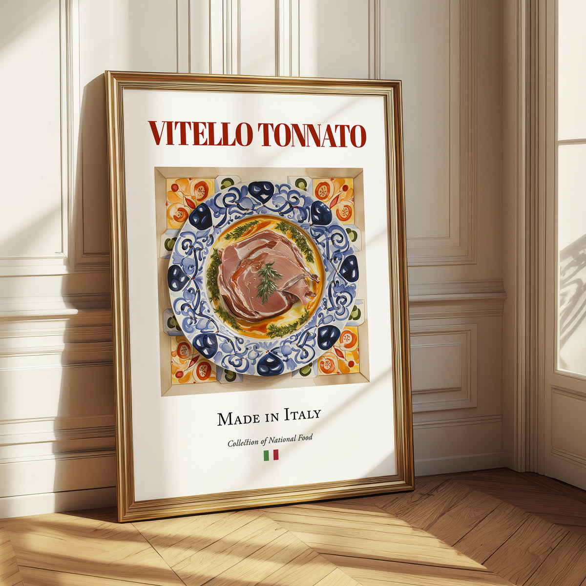 Vitello Tonnato – Italian Meat Dish, Restaurant Painting