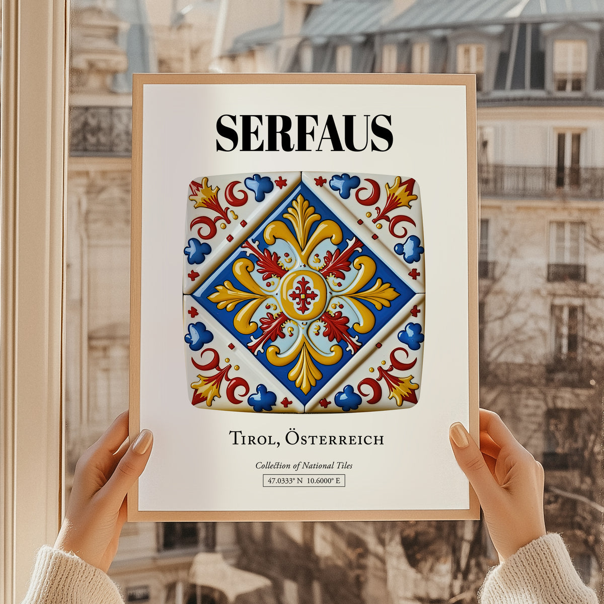 Serfaus, Austria – Global Cities Wall Print