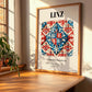 Linz, Austria – Global Cities Wall Print, clean layout with no caption