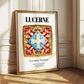 Lucerne, Switzerland – Historic Cities Art Print, styled in a charming Paris street view