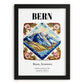 Bern, Switzerland – Travel Wall Decor, in sleek black frame