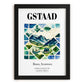 Gstaad, Switzerland – Wanderlust-Inspired Poster, in sleek black frame