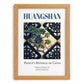 Huangshan, China – Travel Poster, set in oak frame