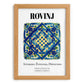 Rovinj, Croatia – Travel Wall Decor, set in oak frame
