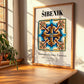 Šibenik, Croatia – Travel Print, clean layout with no caption