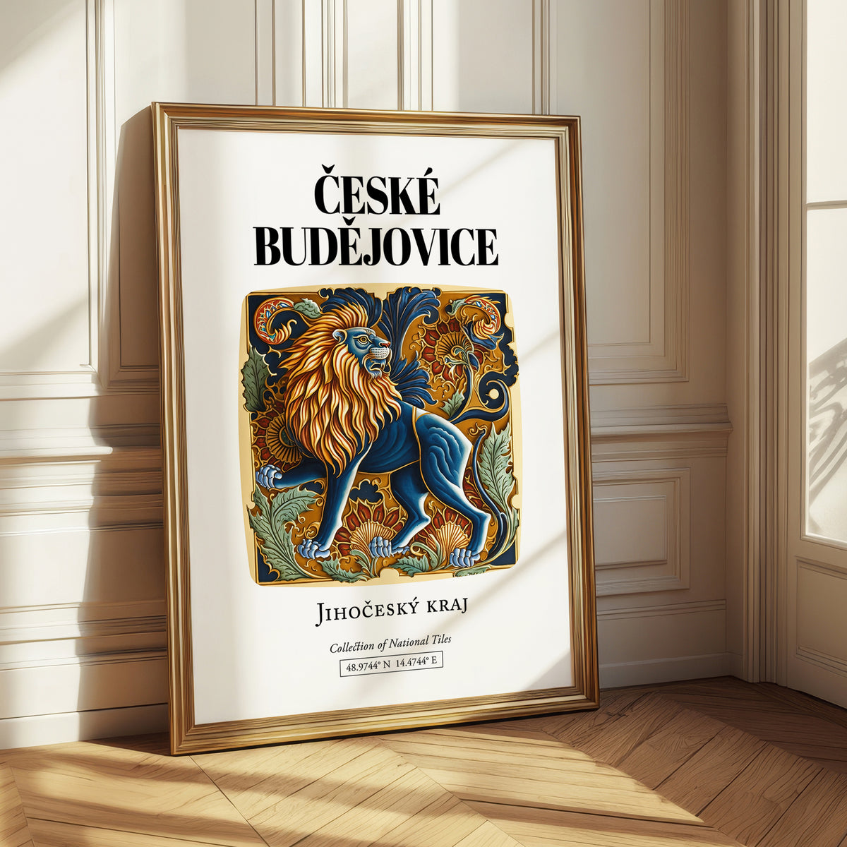 České Budějovice, Czech Republic – World Travel Art, styled in a charming Paris street view