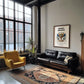 Hradec Králové, Czech Republic – Travel Poster, unframed on coastal sand